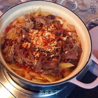 水煮牛肉卷步骤14