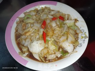 辣炒白菜步骤4