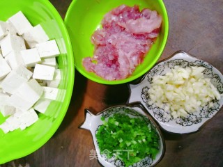 肉末麻辣豆腐步骤2
