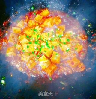 肉末麻辣豆腐步骤6