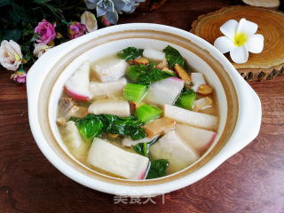 咸肉香芋萝卜煲步骤9