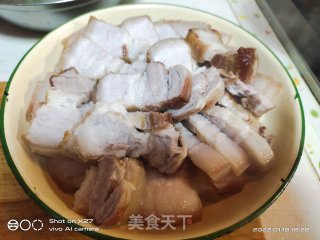 五花肉蒸梅干菜步骤6