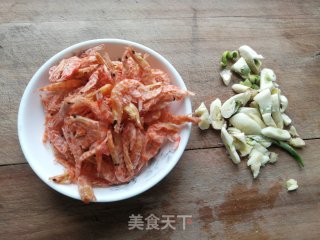 鳞虾烧花菜步骤3