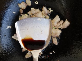 杏鲍菇黄瓜炒肉步骤4