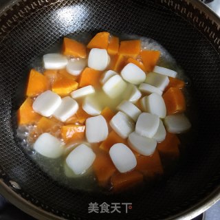 南瓜煮年糕步骤4