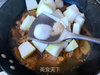 菌汤排骨炖冬瓜步骤9