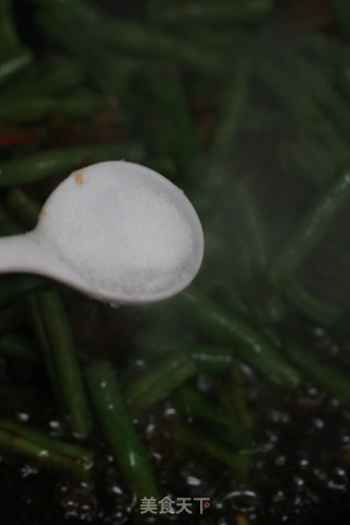 炒四季豆步骤9