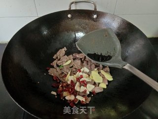干炒牛肉步骤5
