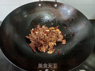 干炒牛肉步骤6
