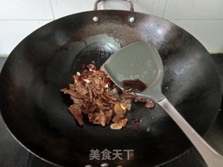 干炒牛肉步骤8