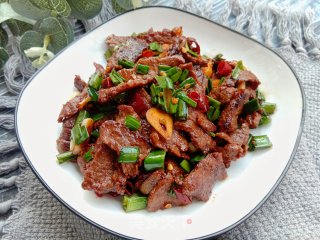 干炒牛肉步骤12