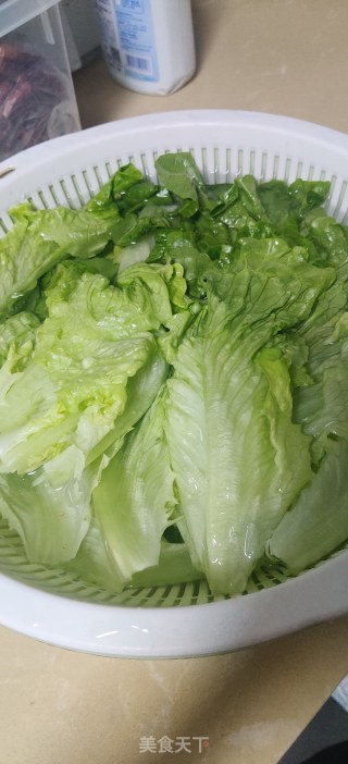 蚝油生菜（白灼生菜）步骤1