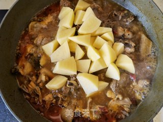 洋葱土豆炖土鸡步骤17