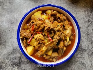 洋葱土豆炖土鸡步骤21