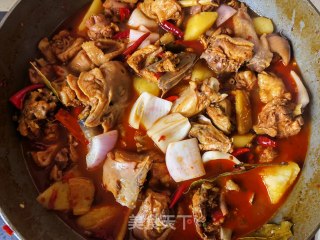 洋葱土豆炖土鸡步骤20