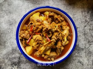 洋葱土豆炖土鸡步骤22
