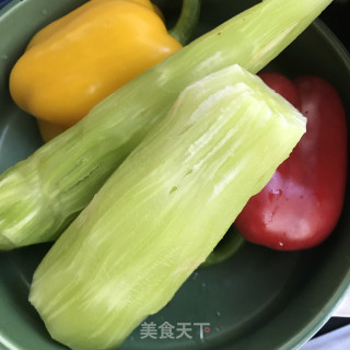 蚝油笋片步骤1