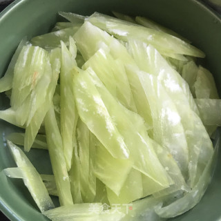 蚝油笋片步骤4
