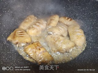 红烧鸡中翅步骤4