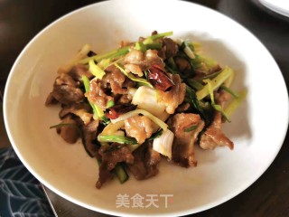 香葱炒羊肉步骤11