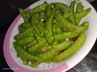 素炒荷兰豆步骤5