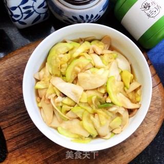 杏鲍菇炒葫芦片步骤9