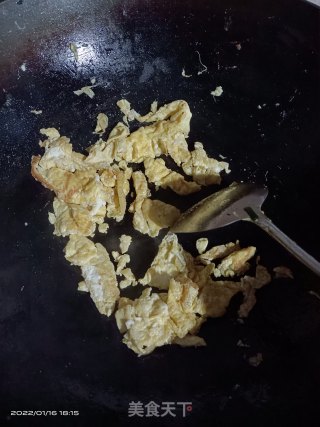 素炒鸡蛋步骤3