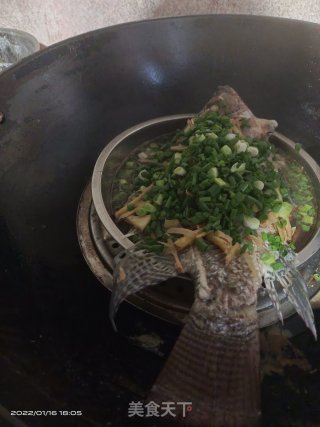 蒸罗非鱼步骤3