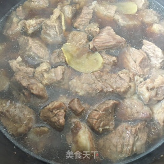 土豆胡萝卜烧牛腩步骤9