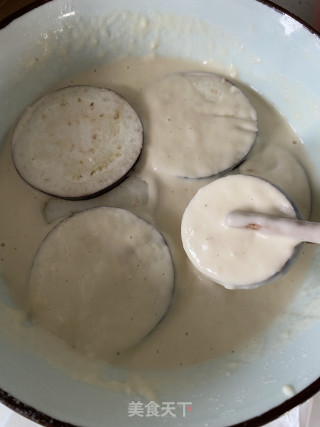 素炸茄盒步骤6