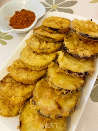 素炸茄盒步骤13