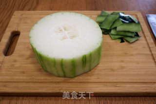 清蒸冬瓜虾仁卷步骤3