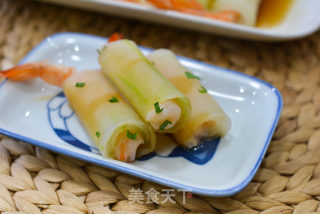 清蒸冬瓜虾仁卷步骤11