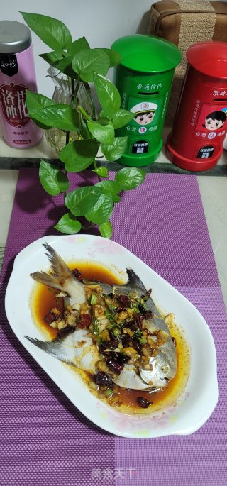 香辣蒜香鲳鱼步骤12