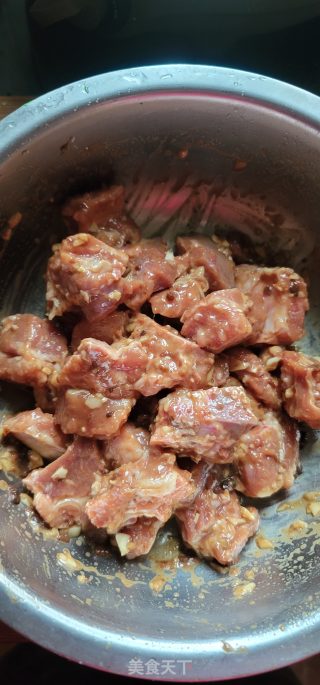 黄豆酱蒜香排骨步骤4