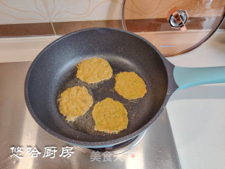 蔬菜鸡肉饼步骤7