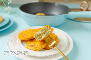 蔬菜鸡肉饼步骤10