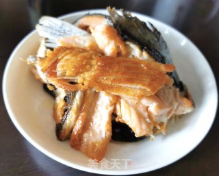 酒香三文鱼骨步骤7