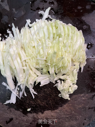 包菜炒鸡蛋步骤2
