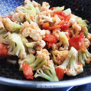 家常小炒菜花步骤9 家常小炒菜花步骤9