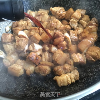 土锅炖红烧肉步骤6