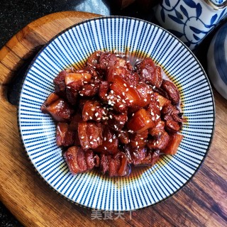 土锅炖红烧肉步骤12