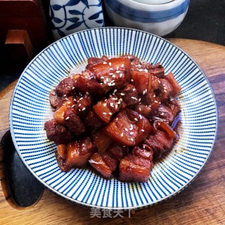 土锅炖红烧肉步骤11