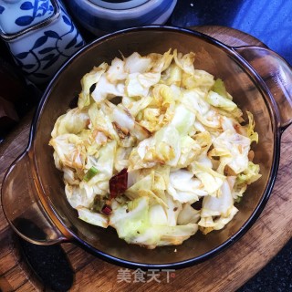 糖醋包菜步骤7