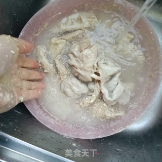 彩椒炒大肠步骤3