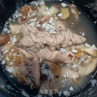 彩椒炒大肠步骤9