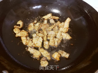 蘑菇佛手瓜炒肉片步骤6