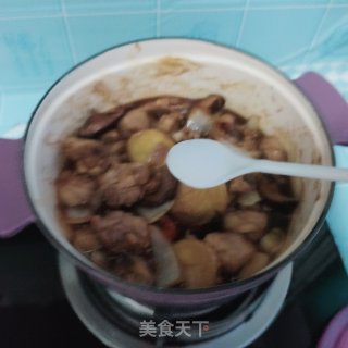 香菇辣子鸡步骤12
