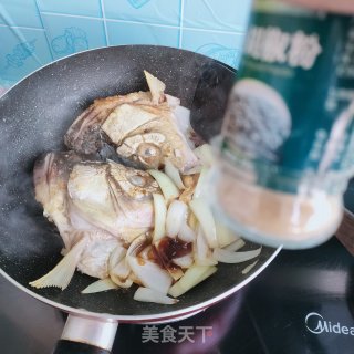 蔬菜炖鱼头步骤9