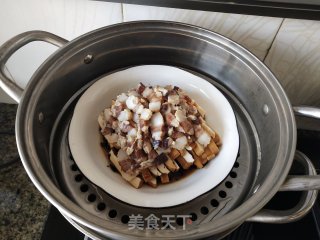 香干蒸腊肉步骤10